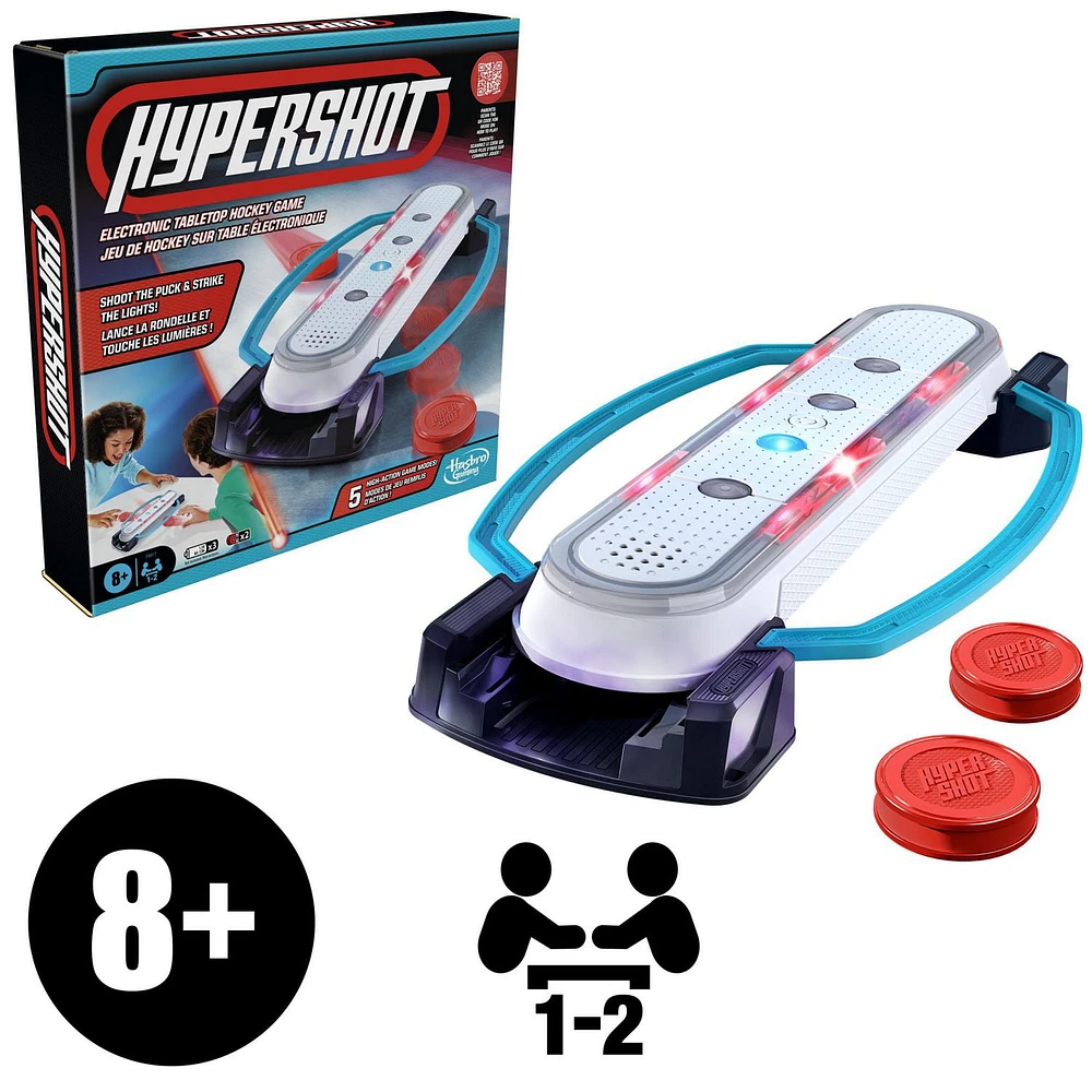 Hypershot Electronic Tabletop Hockey Game, Ages 8 and up