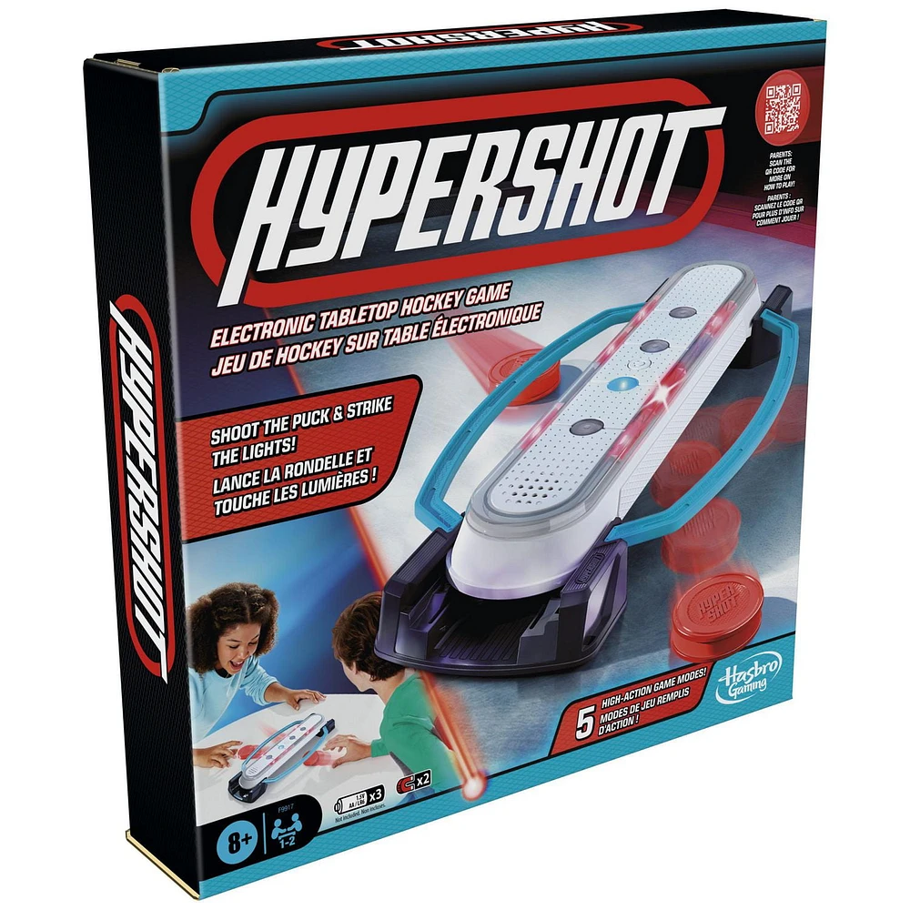 Hypershot Electronic Tabletop Hockey Game, Ages 8 and up