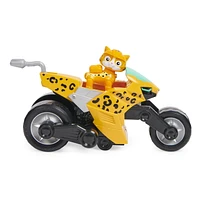 PAW Patrol, Cat Pack, Wild Cat’s Transforming Toy Motorcycle with Collectible Action Figure, Kids Toys for Ages 3 and up