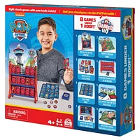 PAW Patrol, Games HQ Board Games for Kids Checkers Tic Tac Toe Memory Match Bingo Go Fish Card Games PAW Patrol Toys, for Preschoolers Ages 4 and up