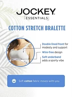 Bralette en coton extensible de Jockey Bralette en coton extensible
