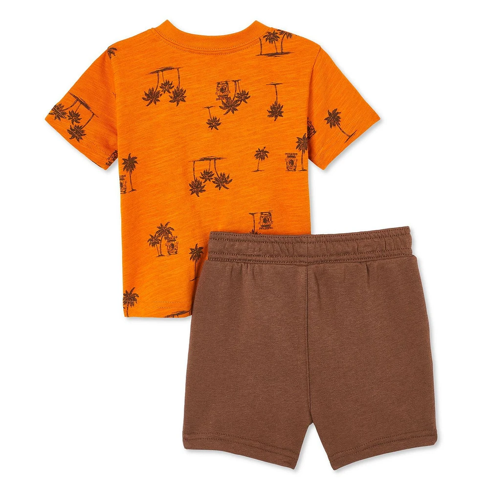 Ensemble 2 pièces avec haut henley George pour bébés garçons