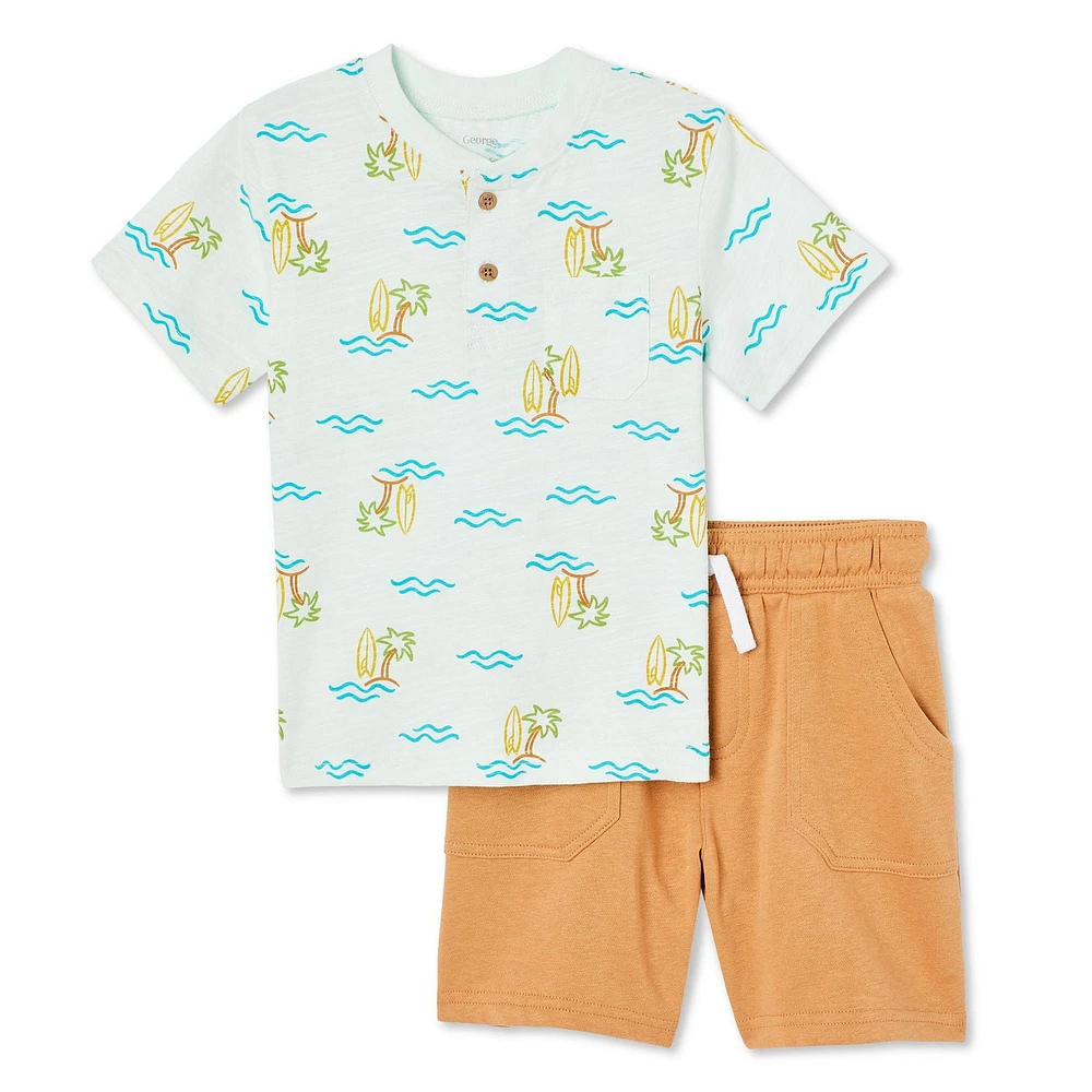 George Toddler Boys' Henley 2-Piece Set