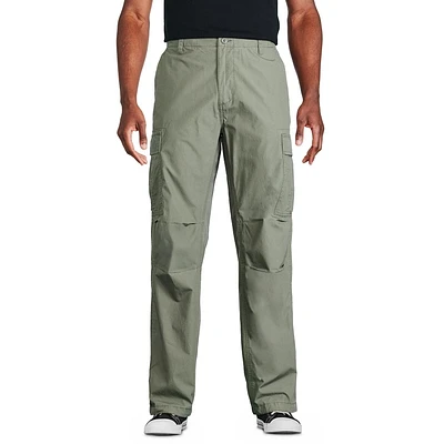 Pantalon cargo en twill George pour hommes Tailles P-2XL