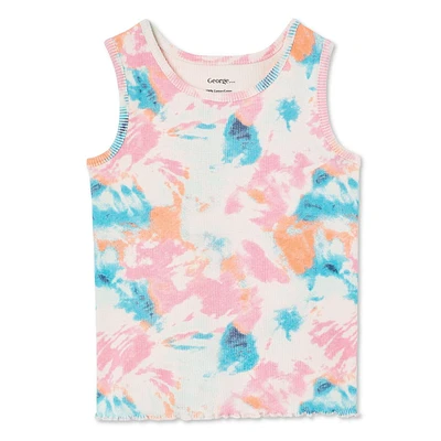 George Toddler Girls' Rib Tank, Sizes 2T-5T