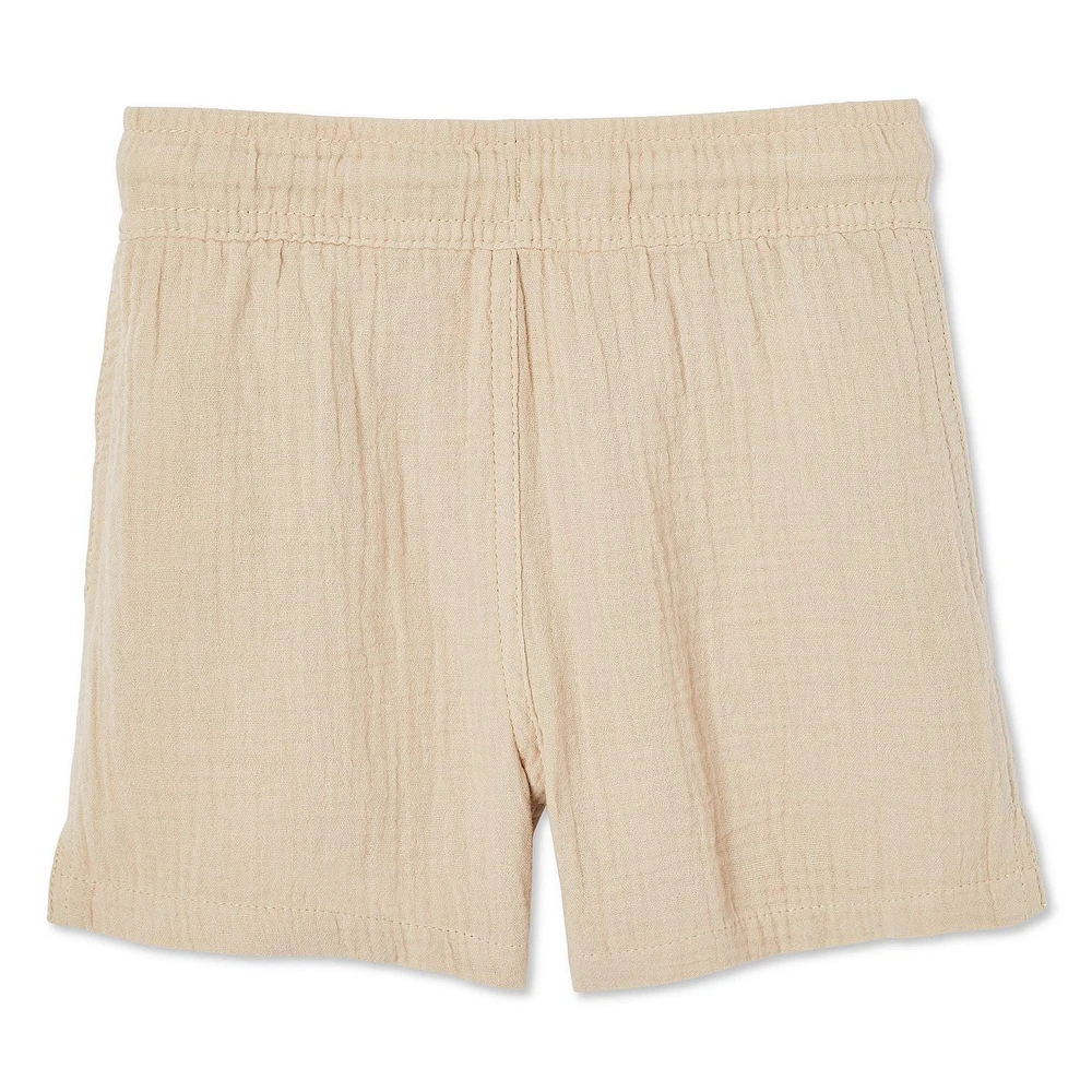 Short chiffonné George pour petits garçons