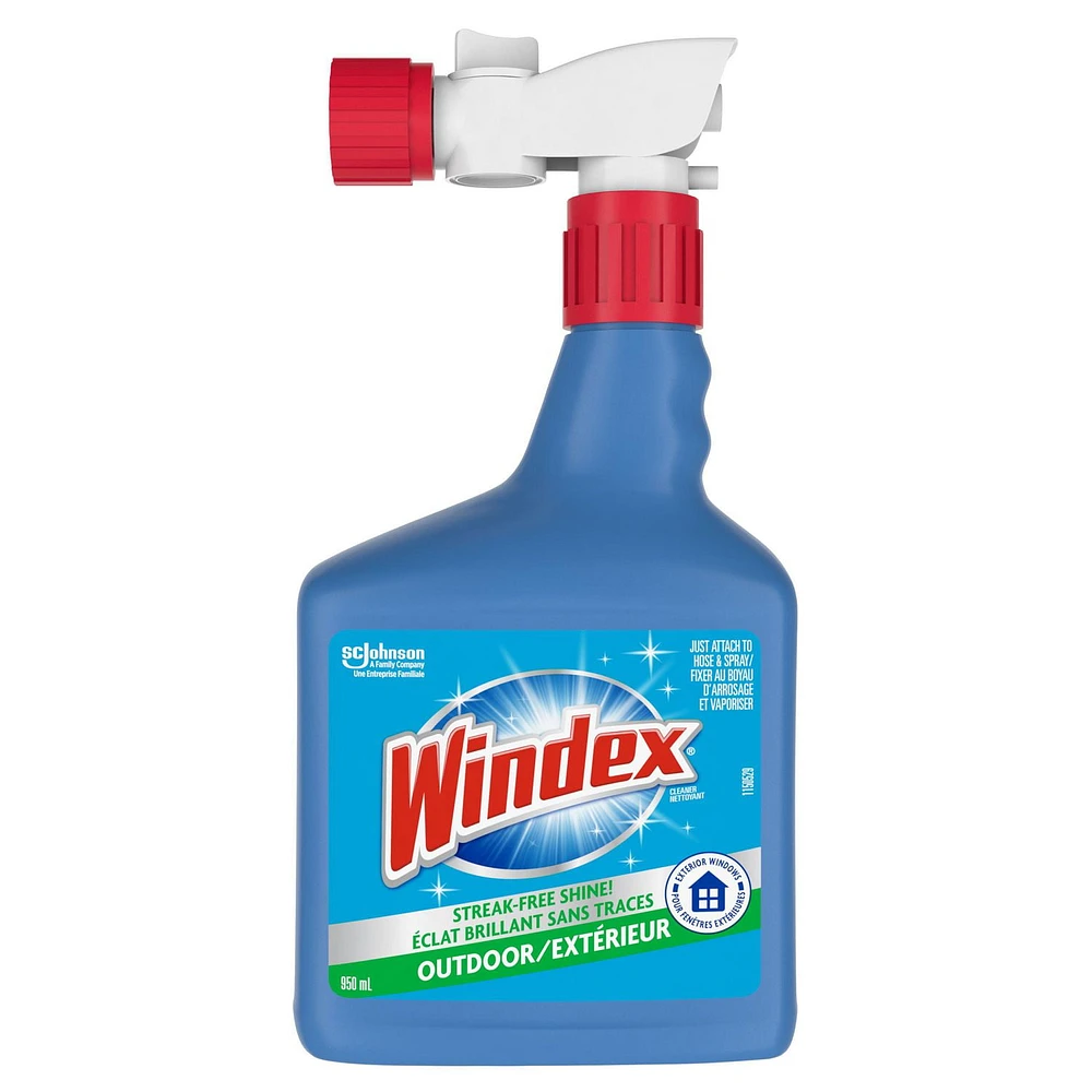 Windex® Outdoor Glass Cleaner, 950mL