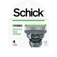 Schick Hydro Sensitive Skin Men’s Razor Refills, 4 Razor Refills