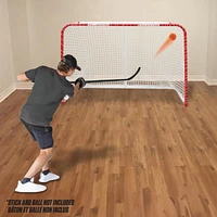 Warrior 72" Metal Hockey Goal, Pro-Style Top Shelf