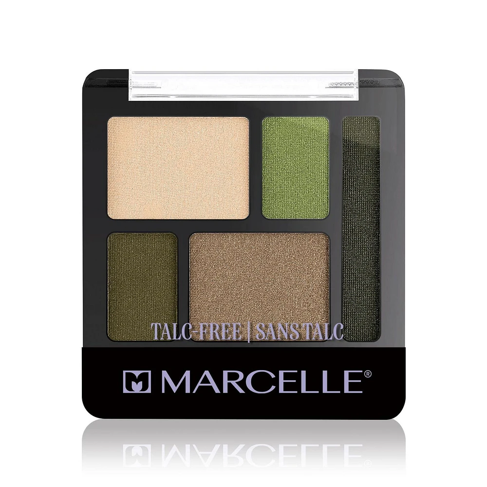 Marcelle Talc-Free Quintet Eyeshadow, 5 colours with satin & matte finishes