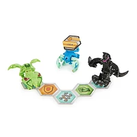 Bakugan Evolutions Starter Pack 3-Pack, Tretorous Ultra with Pharol and Neo Dragonoid, Collectible Action Figures, Ages 6 and Up