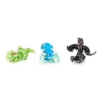 Bakugan Evolutions Starter Pack 3-Pack, Tretorous Ultra with Pharol and Neo Dragonoid, Collectible Action Figures, Ages 6 and Up