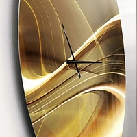 Designart 'Elegant Modern Sofa ' Modern wall clock