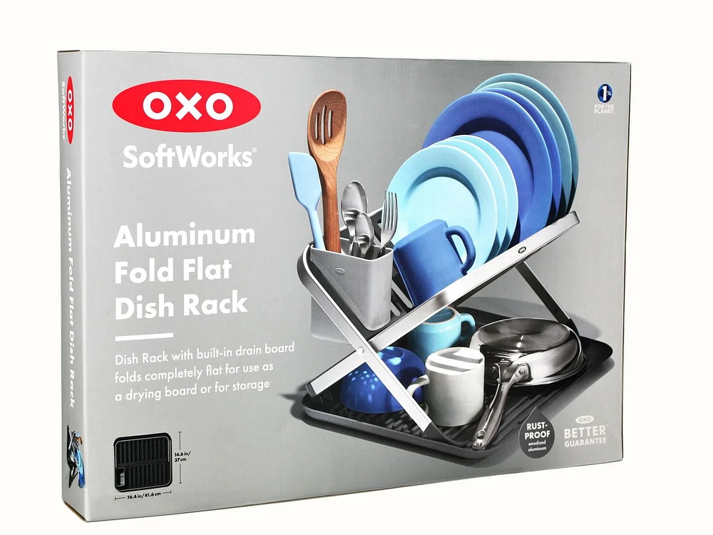 OXO Softworks Fold Flat Dish Rack