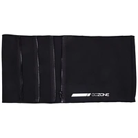 GoZone Zippered Waist Trimmer Belt – Black, Made from soft neoprene