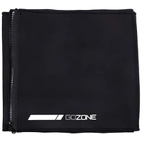 GoZone Zippered Waist Trimmer Belt – Black, Made from soft neoprene