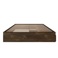 Nexera Nocce 3 Drawer Storage Bed, Truffle