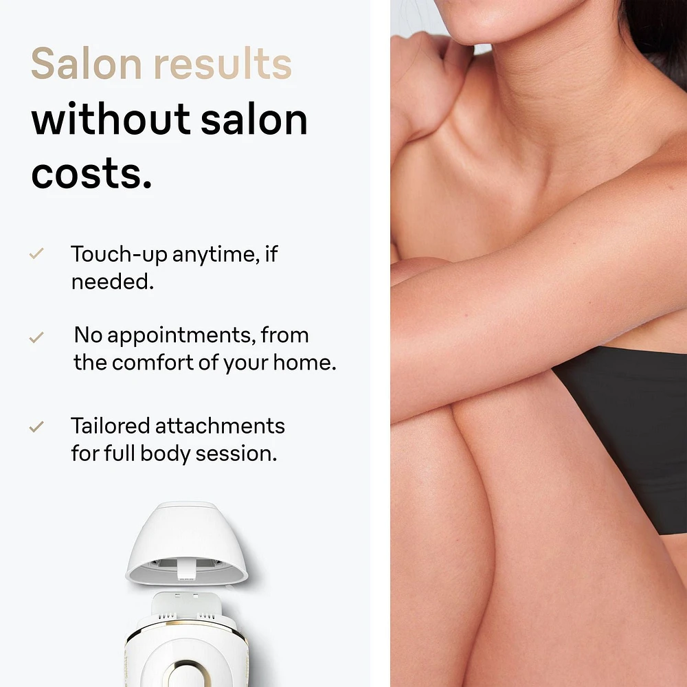 Braun IPL Silk-Expert Pro 5 Laser Hair Removal at Home, Permanent Hair Reduction for Women and Men, Holidays Gifts with Premium Pouch, Venus Razor, 2 Attachment Heads, PL5157