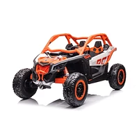 KidsVIP 24V Can-Am Maverick 4x4 Ride-On UTV Kids 2-Seater Electric Dual 24V Off-road Buggy