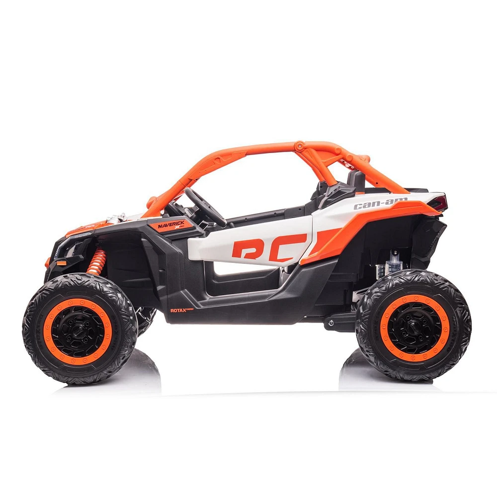 KidsVIP 24V Can-Am Maverick 4x4 Ride-On UTV Kids 2-Seater Electric Dual 24V Off-road Buggy