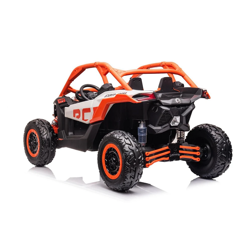 KidsVIP 24V Can-Am Maverick 4x4 Ride-On UTV Kids 2-Seater Electric Dual 24V Off-road Buggy