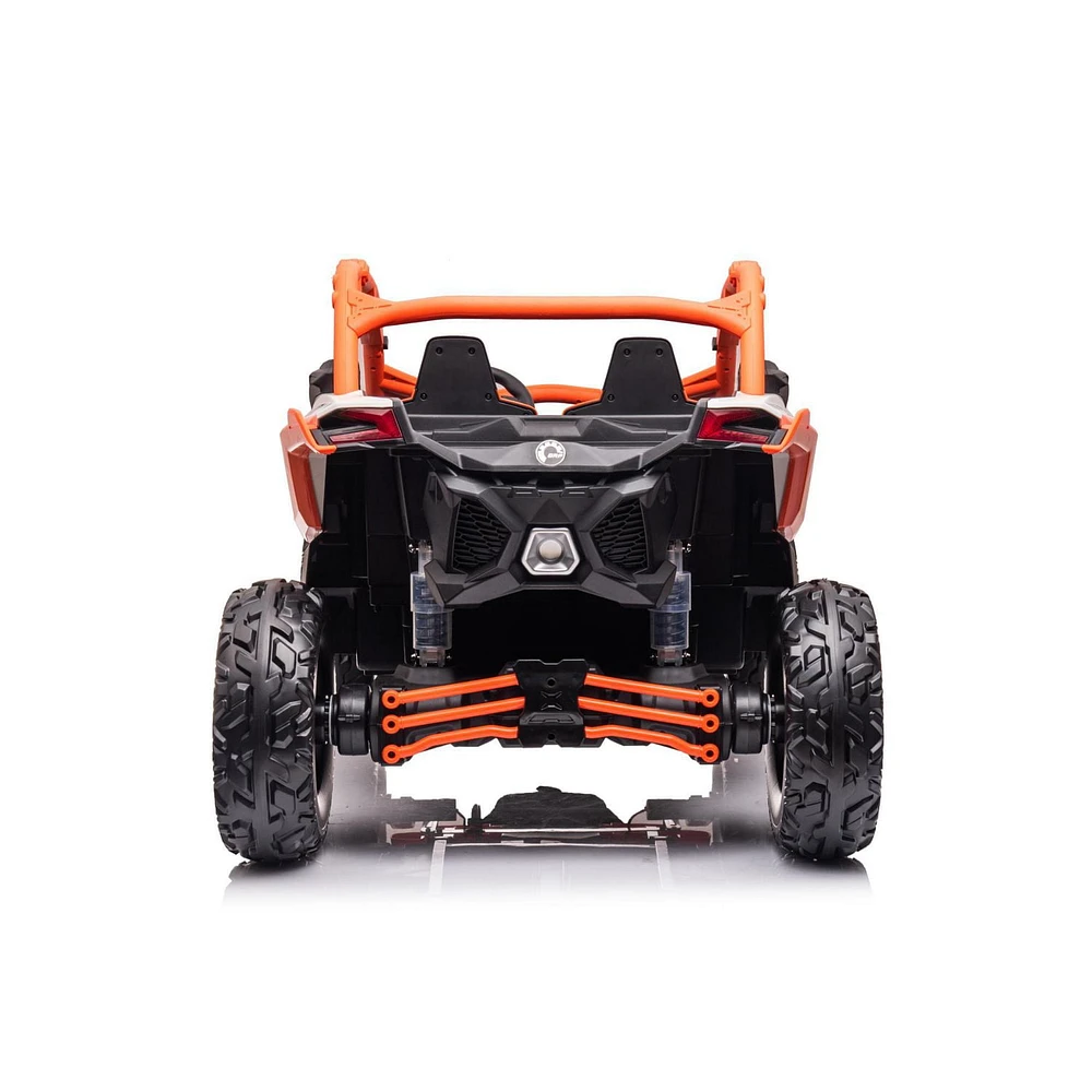 KidsVIP 24V Can-Am Maverick 4x4 Ride-On UTV Kids 2-Seater Electric Dual 24V Off-road Buggy