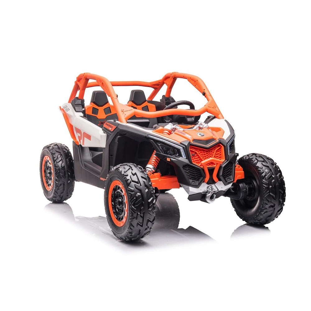 KidsVIP 24V Can-Am Maverick 4x4 Ride-On UTV Kids 2-Seater Electric Dual 24V Off-road Buggy