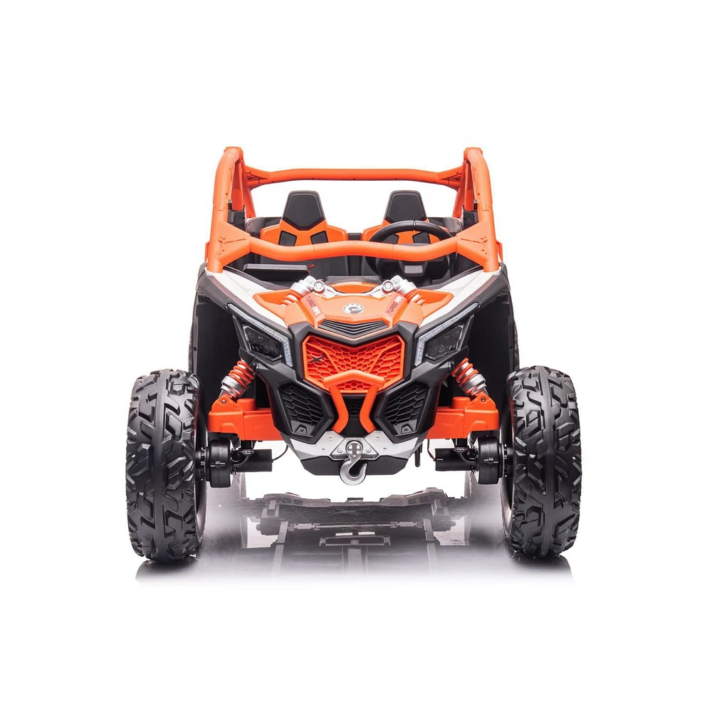 KidsVIP 24V Can-Am Maverick 4x4 Ride-On UTV Kids 2-Seater Electric Dual 24V Off-road Buggy