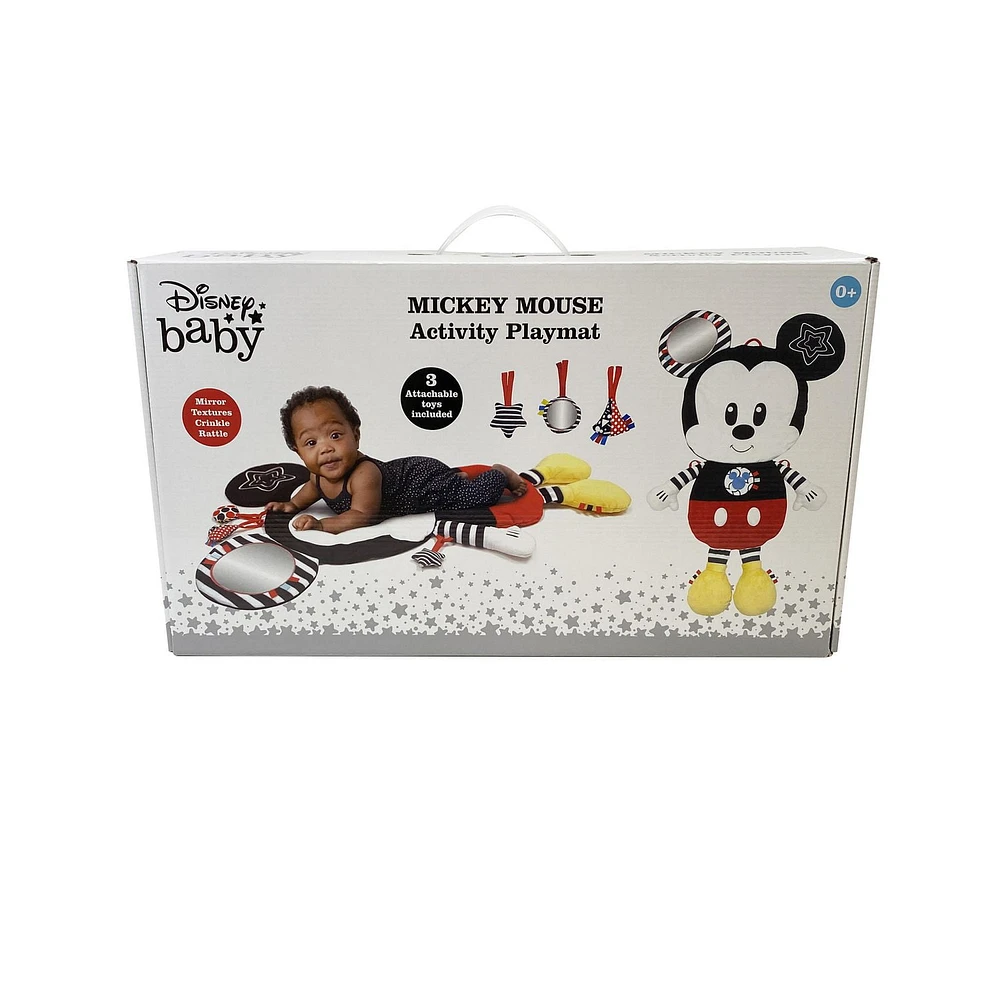 Disney Black and White Mickey Mouse Playmat