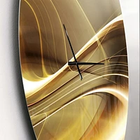 Designart 'Elegant Modern Sofa ' Modern wall clock