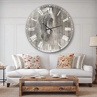 Designart 'Farmhouse Horse' Farmhouse wall clock