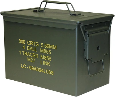 World Famous 800 CRTG PA - 108 Fat 50 Cal Large Steel Ammo Box