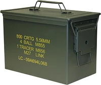 World Famous 800 CRTG PA - 108 Fat 50 Cal Large Steel Ammo Box