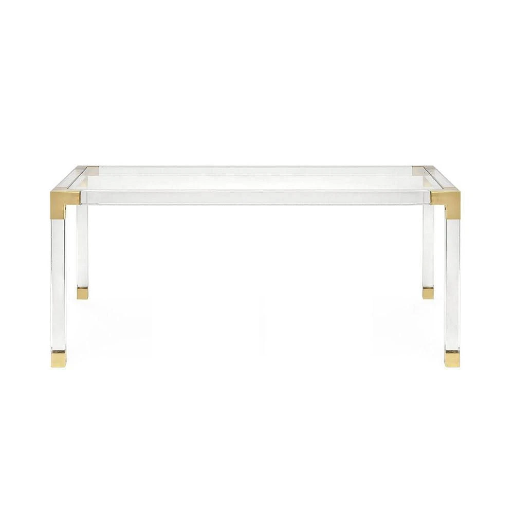 ACRYLIC DINING TABLE , luxury and high quality dining table.<br>29.5"H x 72"W x 36"D