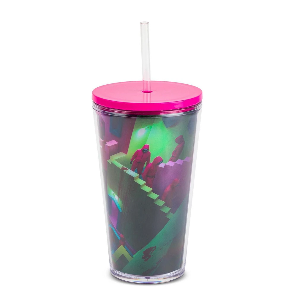 Squid Games Double Walled Drinking Tumbler, 16 fl oz