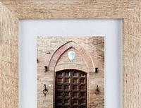 hometrends Oldal Hinged Double Frame (2) 5x7in openings, Weathered rustic finish