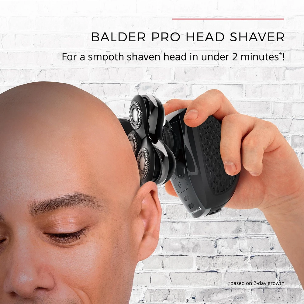 Remington Balder Pro Rotary Head Shaver, 66% more cutting heads