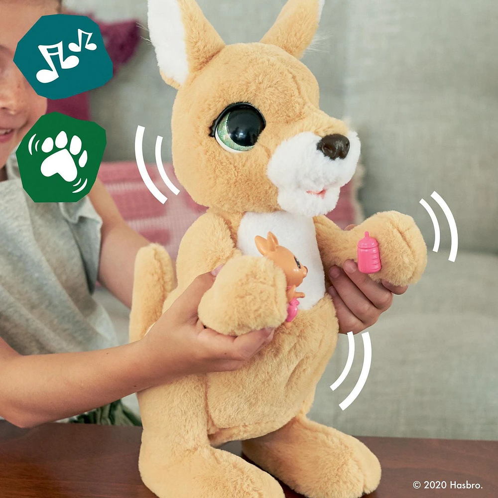 furReal Mama Josie the Kangaroo Interactive Pet, Ages 4 and up