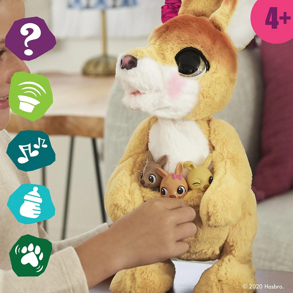 furReal Mama Josie the Kangaroo Interactive Pet, Ages 4 and up