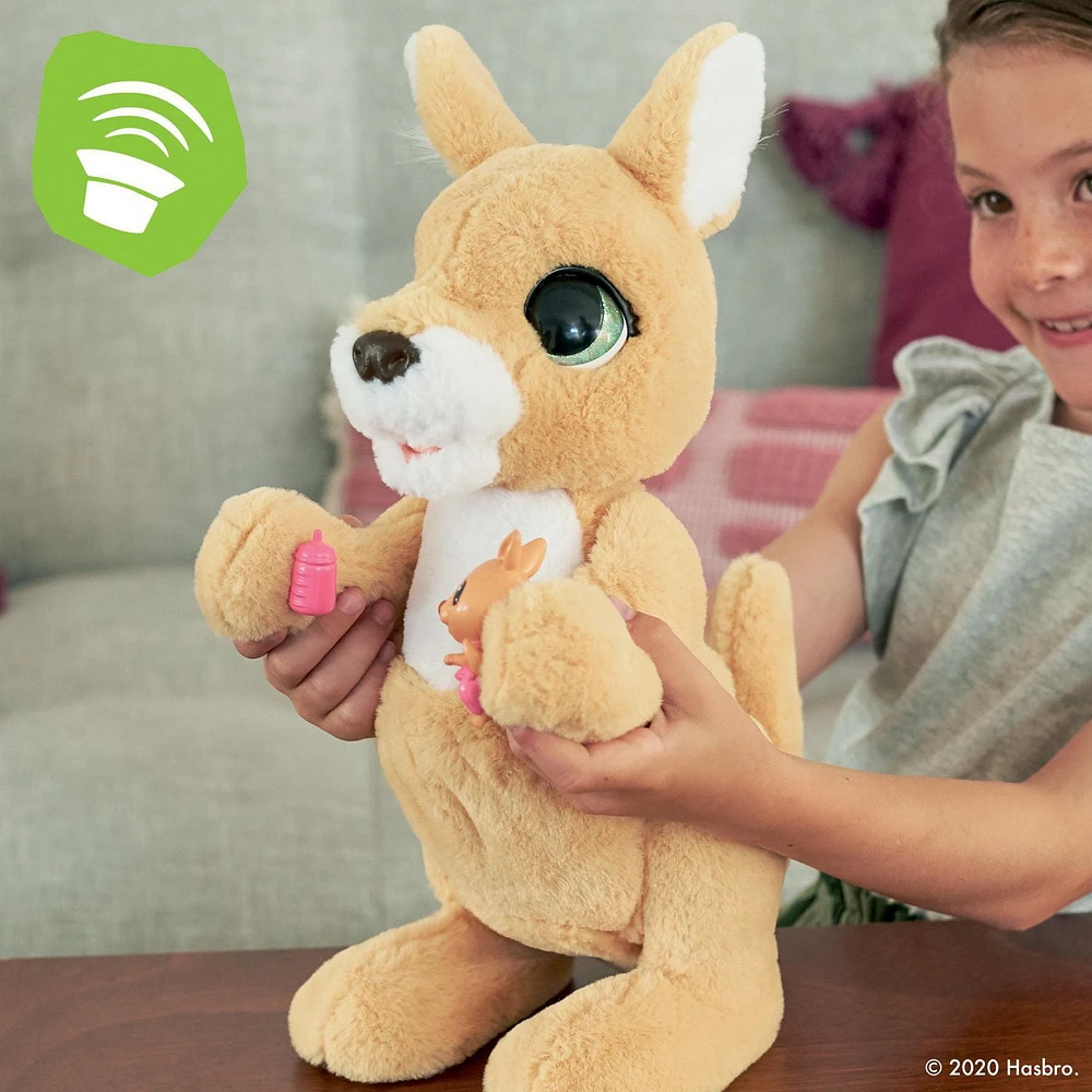 furReal Mama Josie the Kangaroo Interactive Pet, Ages 4 and up