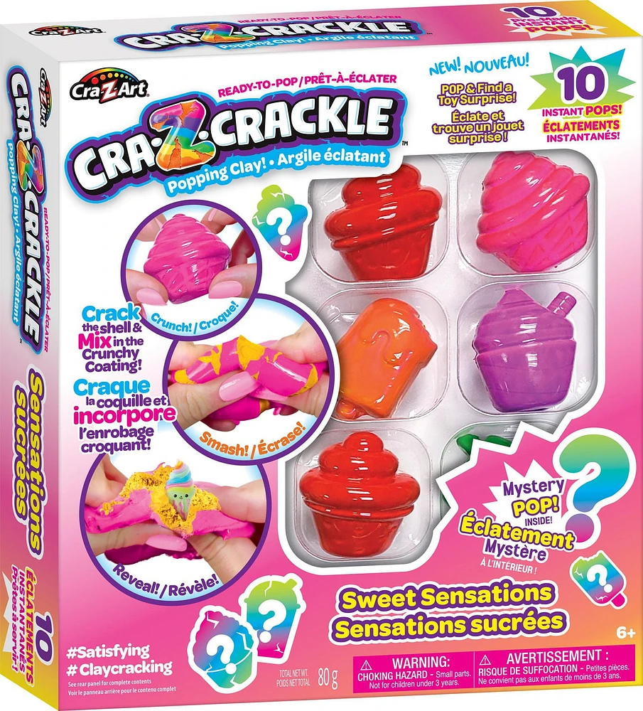 Cra-Z-Crackle, Ready To Pop Sweet Sensations, Popping Clay