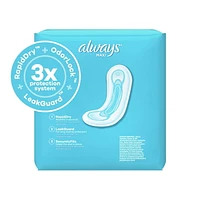 Always Maxi Pads Size 1 Regular Absorbency Unscented without Wings