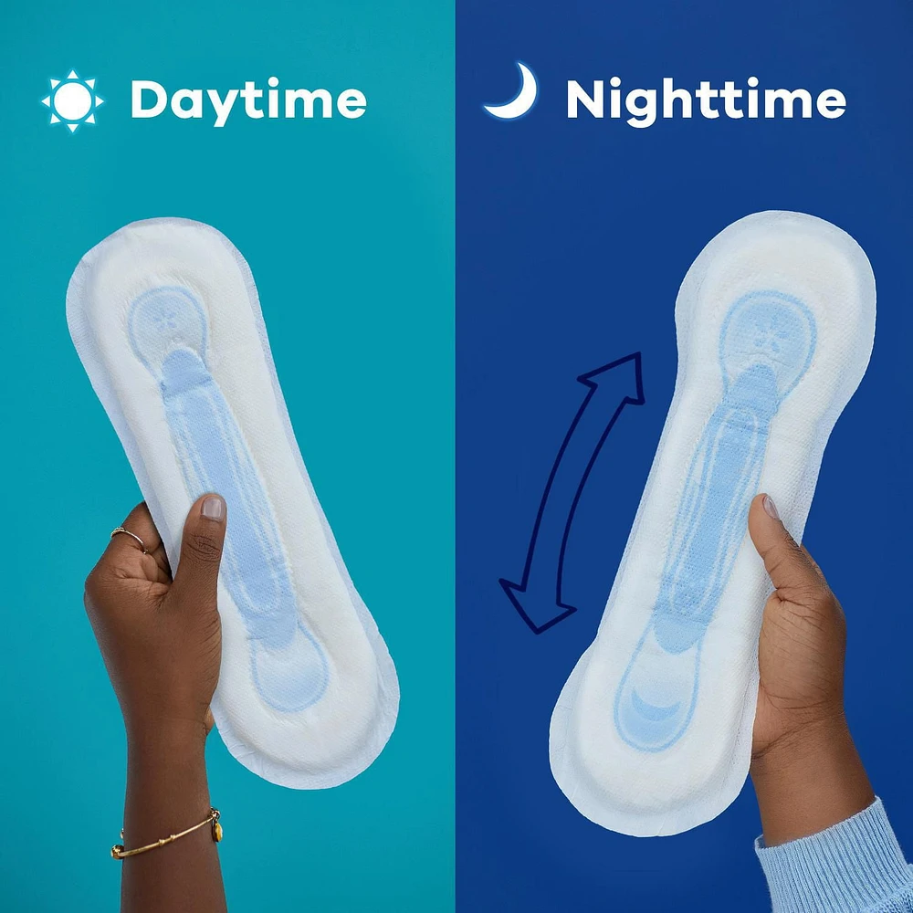 Always Maxi Pads Size 1 Regular Absorbency Unscented without Wings