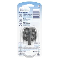 Febreze Car Odor-Eliminating Air Freshener Vent Clip, Linen & Sky, 2 Pieces