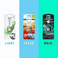 Febreze Car Odor-Eliminating Air Freshener Vent Clip, Linen & Sky, 2 Pieces