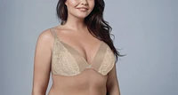 Soutien-gorge à armatures et décolleté plongeant WonderBra