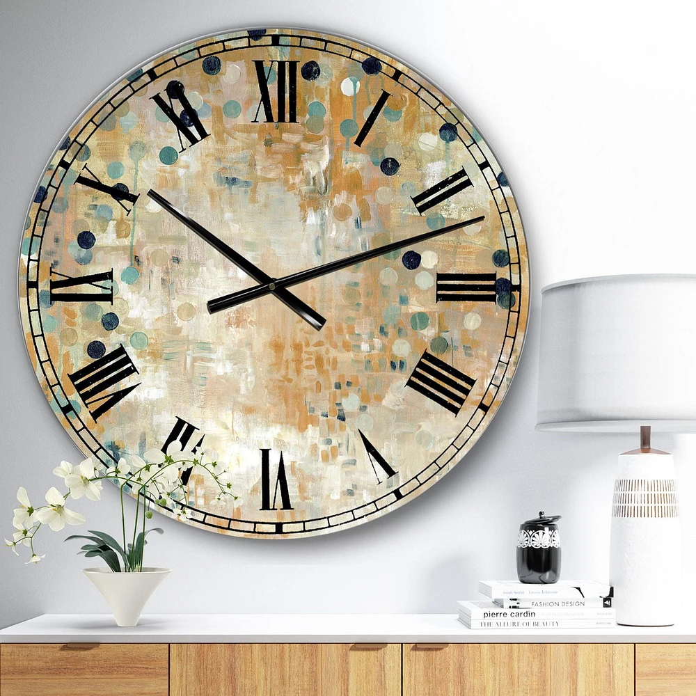 Designart 'I'll Take It Under Consideration 2' Large Modern Wall Clock