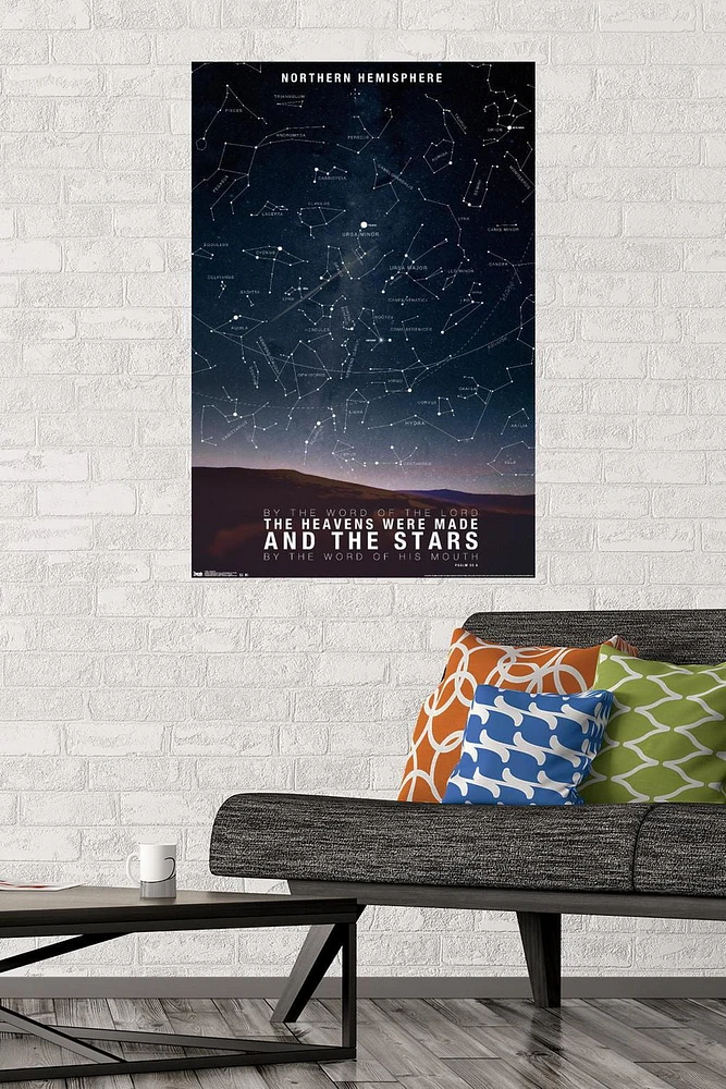 The Stars Wall Poster, 22.375" x 34" Framed