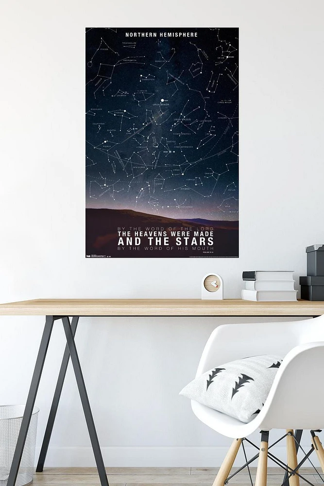 The Stars Wall Poster, 22.375" x 34" Framed