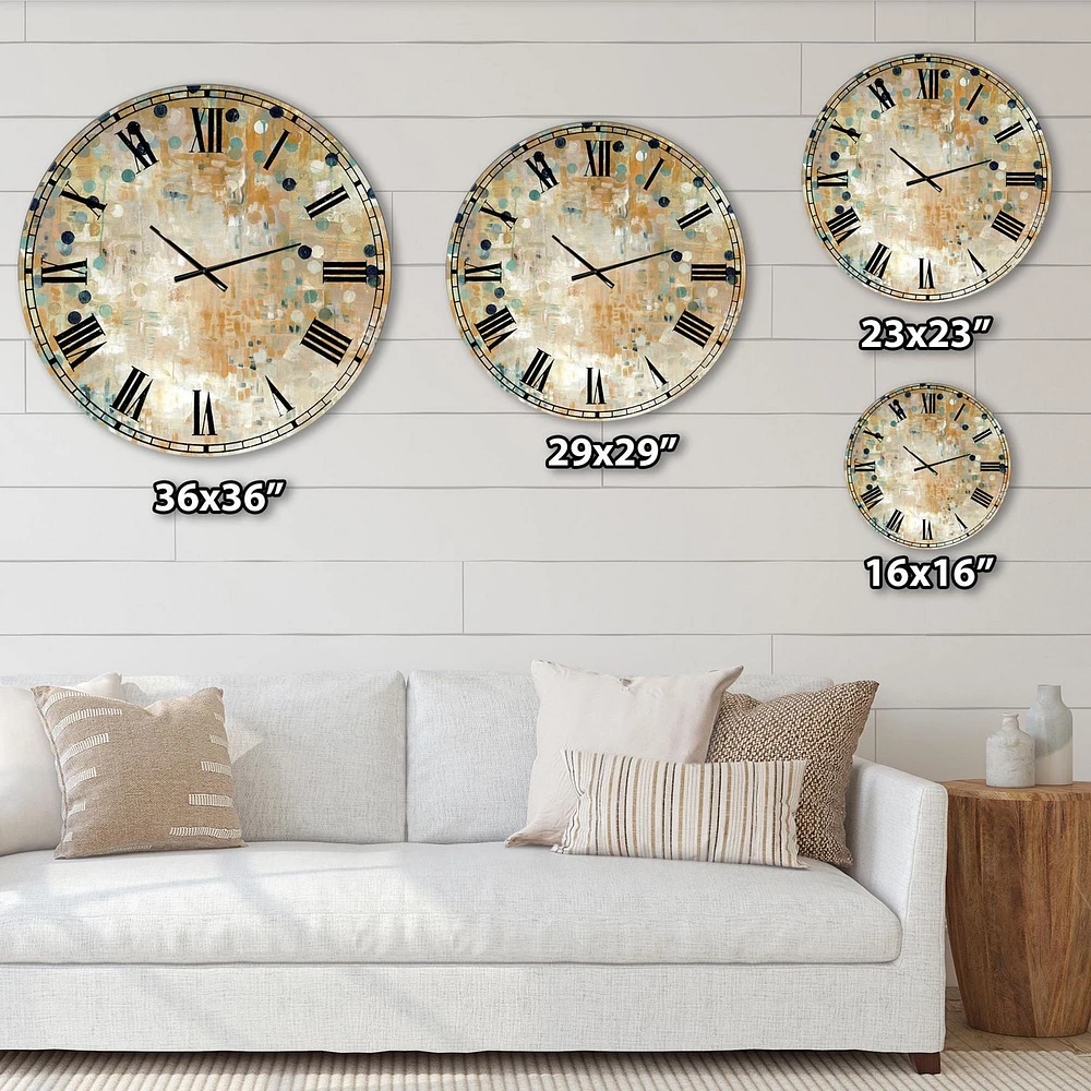 Designart 'I'll Take It Under Consideration 2' Large Modern Wall Clock